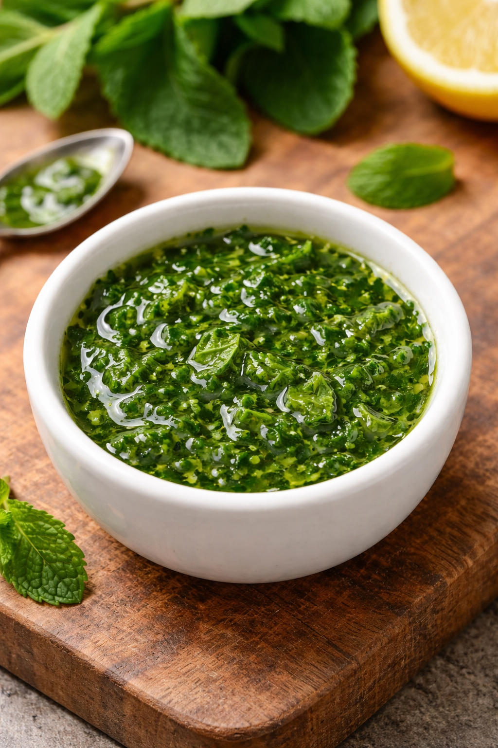 A Proper Simple Mint Sauce