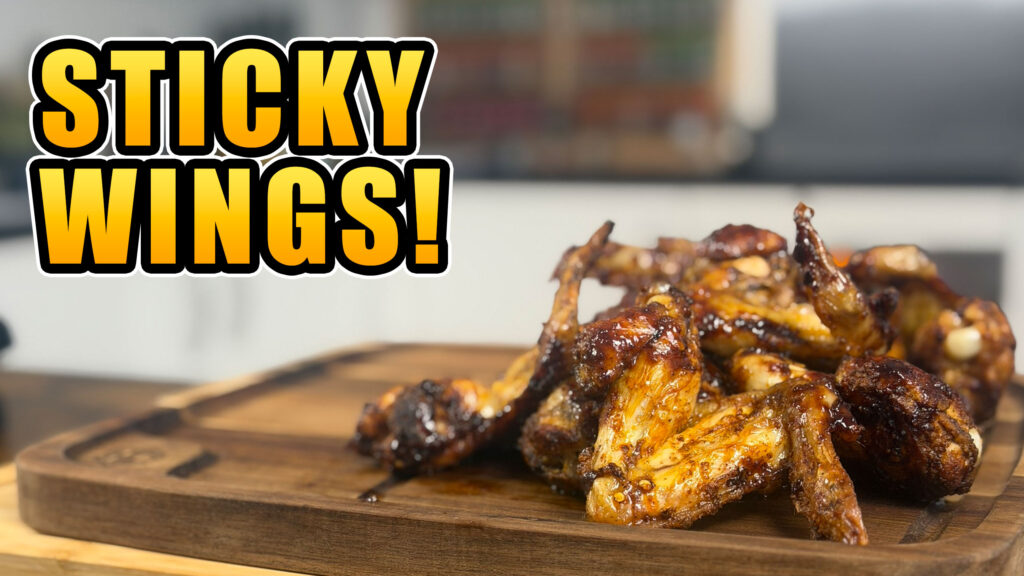 Sticky BBQ Chicken Wings | That Proper Finger-Licking Comfort Food